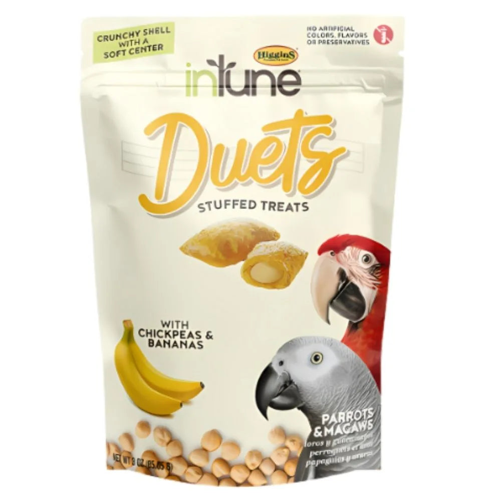 Higgins Intune Duets Perroquet Banane 85g