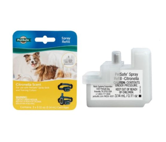 Petsafe Cartouche De Recharge Spray Citronelle *pour Pbc17-16369 Et Pdt17-16396*