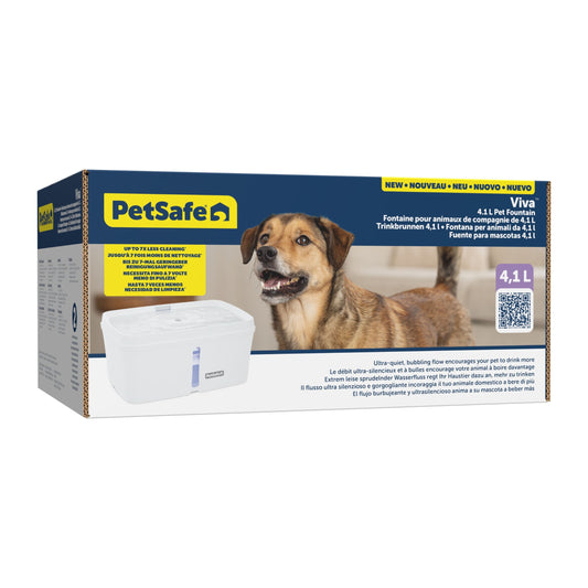 Petsafe Fontaine Viva Pour Animaux De Compagnie - 4,1 Litres