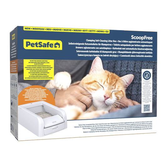 Petsafe Litière Auto-nettoyante Scoopfree, Pour Litière Agglomérante