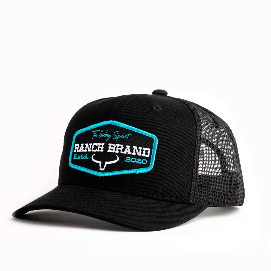 Ranch Brand Casquette Patch Ranch Mesh avec Logo