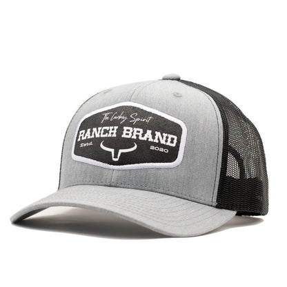 Ranch Brand Casquette Patch Ranch Mesh avec Logo
