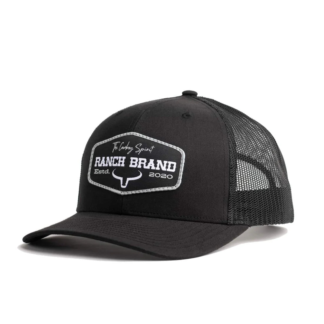 Ranch Brand Casquette Patch Ranch Mesh avec Logo