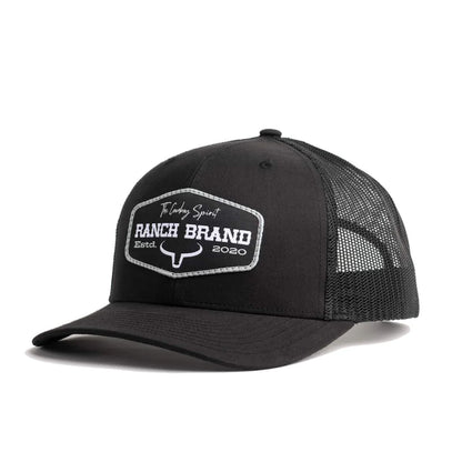 Ranch Brand Casquette Patch Ranch Mesh avec Logo