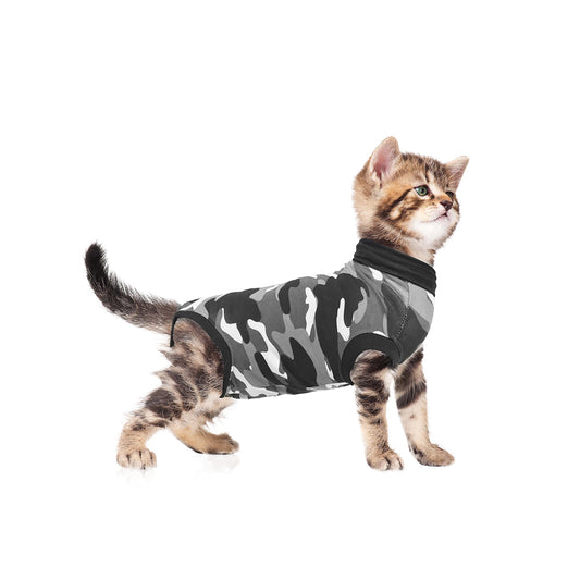 Costume de récupération Suitical - Chat - Camouflage noir
