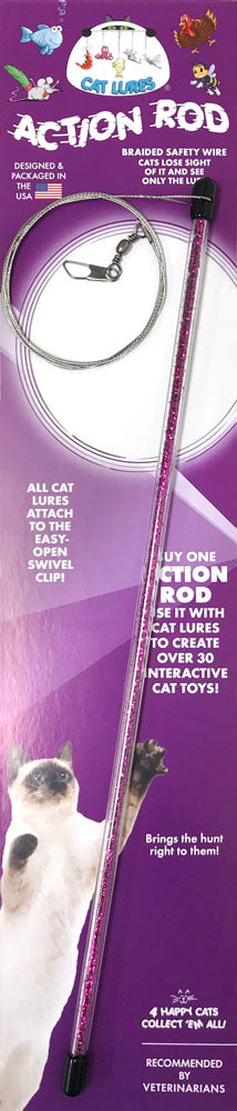 Canne à Pêche pour Chat Cat Lures Action Rod
