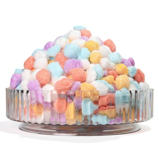 Mini & Moe – Boules de coton pour nidification – Arc-en-ciel, 300 pcs