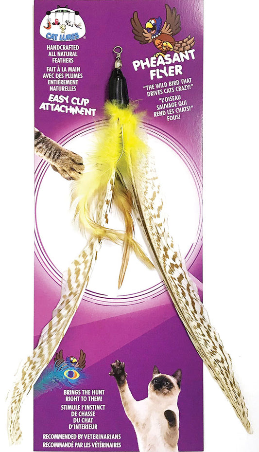 Jouet CAT LURES Pheasant Flyer Attachment