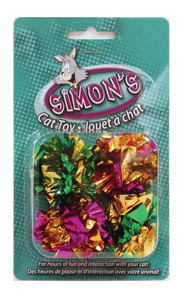 Simon'S Crinckle Balls 4/Pk