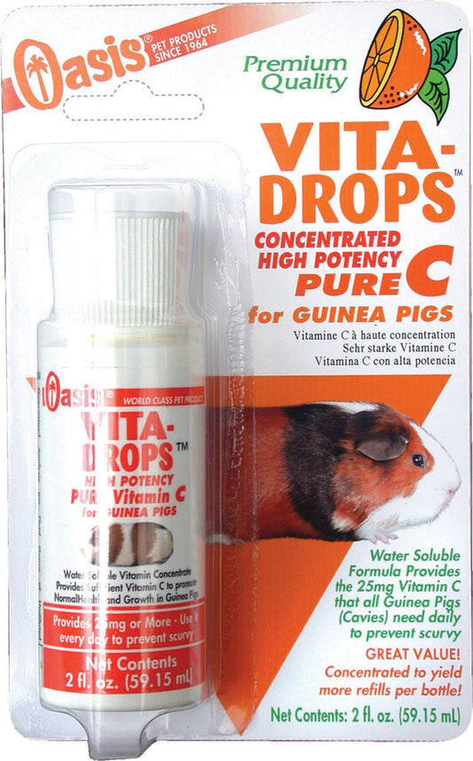 Oasis Guinea Pig Vita Drop Pure C 2Oz