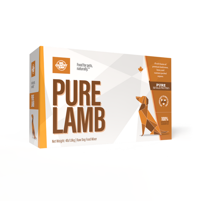 Big Country Raw Pure Agneau 4Lbs