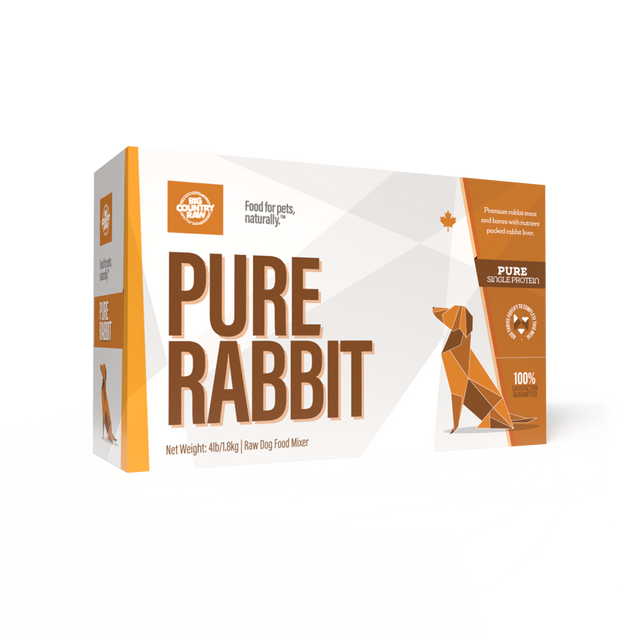 Big Country Raw Pure Lapin 4Lbs