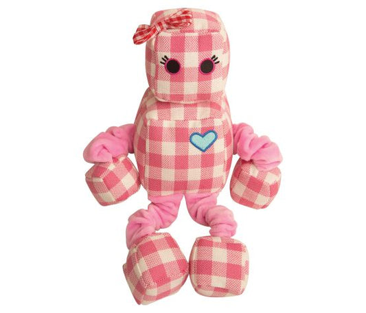 Snugarooz Jouet Pour Chien, Le Robot Rosie - 13"