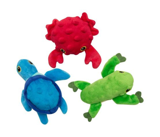Snugarooz Jouet Pour Chien, Les 3 Petits Amis De L'océan - 3"