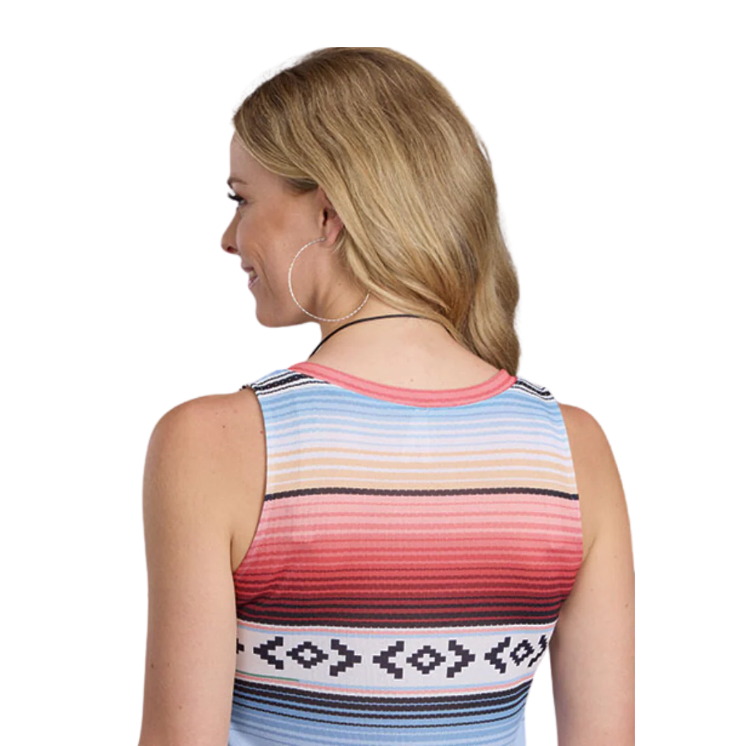 Roper Camisole femme à col en V multicolore en jersey
