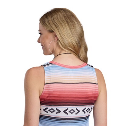 Roper Camisole femme à col en V multicolore en jersey