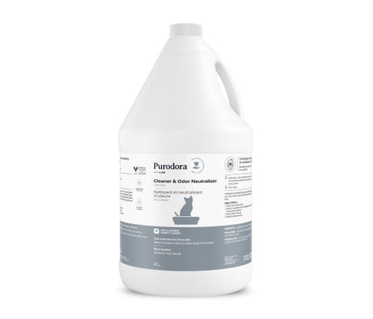Purodora Lab Neutralisant D'Odeurs Pour Bac A Litière 4L