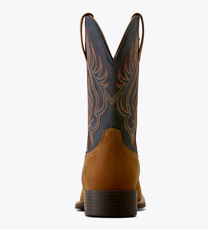 Ariat Botte de cowboy Ariat Sport Riggs imperméable pour homme à bout carré large