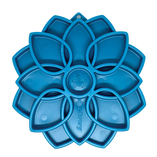 SodaPup Bol ralentisseur Mandala - Bleu