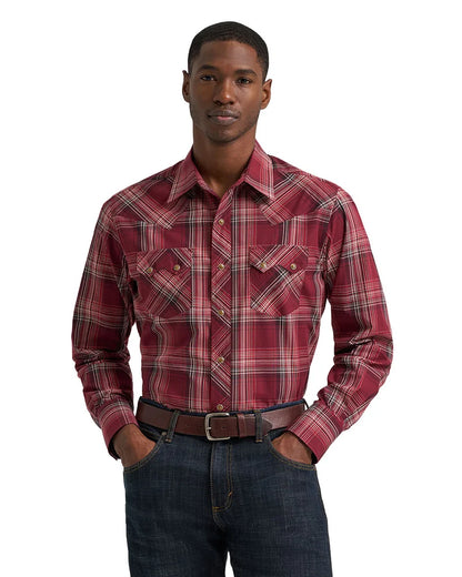 Wrangler chemise rétro® à manches longues Homme Rouge