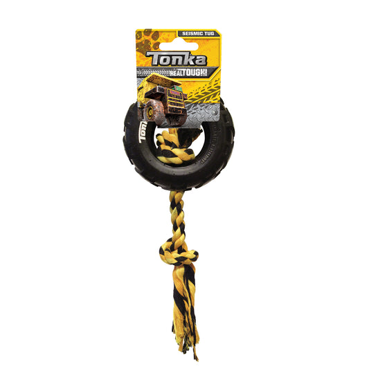 Corde à tirer Tonka avec pneu, petite, diam. 9,5 cm (3,8 po)