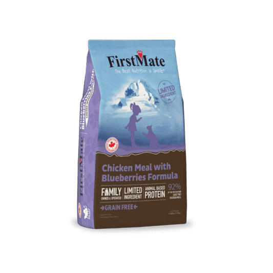 First Mate LID Chat Poulet et bleuets 10 lb