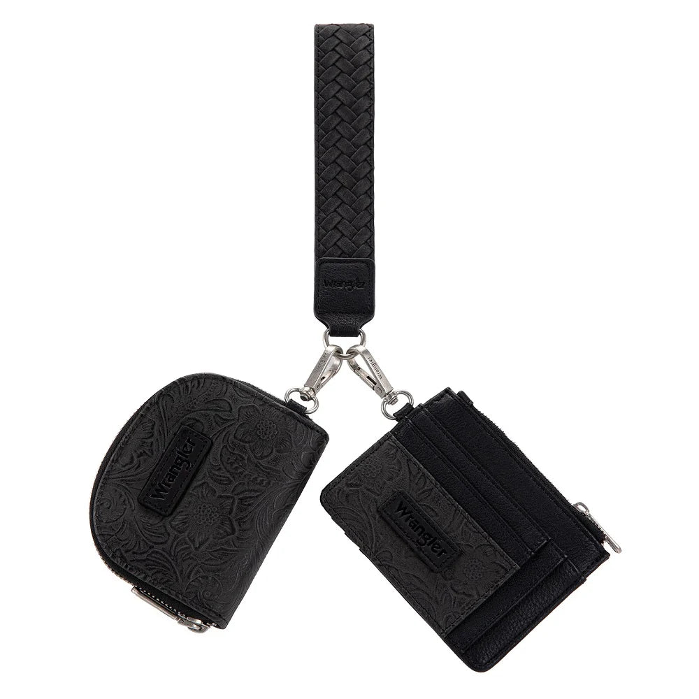 Wrangler Ensemble de portefeuille 2 pièces à outils floraux