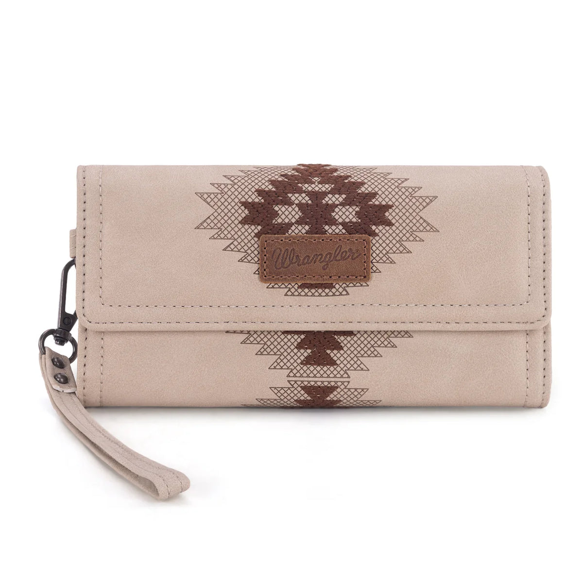 Wrangler Porte-feuille brodé aztèque