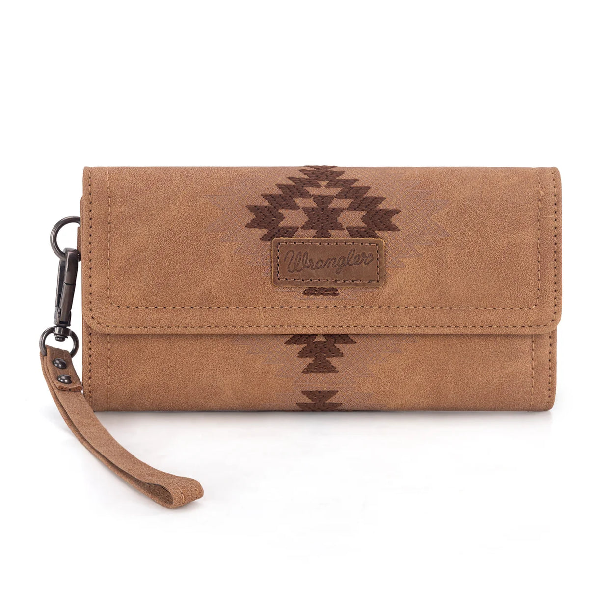 Wrangler Porte-feuille brodé aztèque