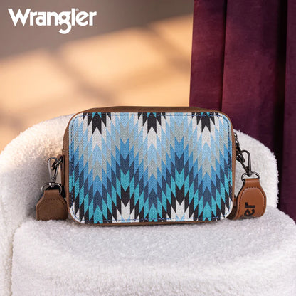 Wrangler Southwestern modèle double face, porte-bandoulière imprimé - Jean