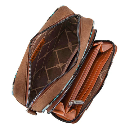Wrangler Southwestern modèle double face, porte-bandoulière imprimé - Jean