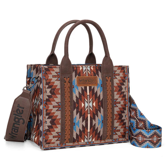 Wrangler  Face-Imprimé Fourre-Bandoulière - Café