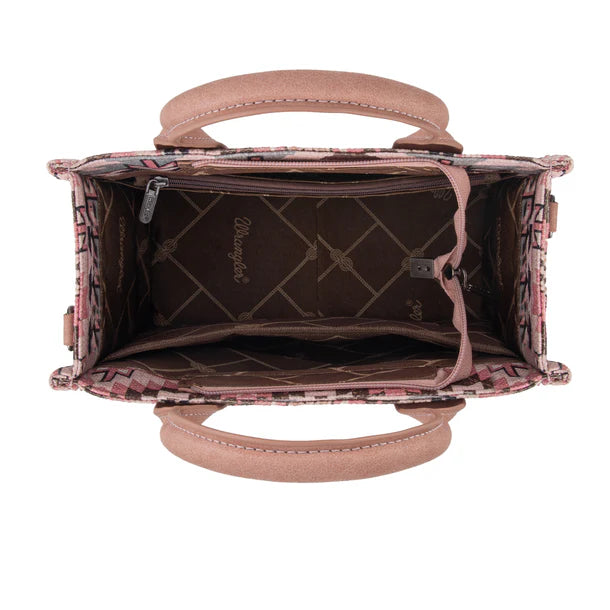 Wrangler Southwestern Imprimé - Fourre-Sac/Bandoulière - ROSE FONCÉ