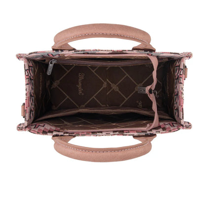 Wrangler Southwestern Imprimé - Fourre-Sac/Bandoulière - ROSE FONCÉ