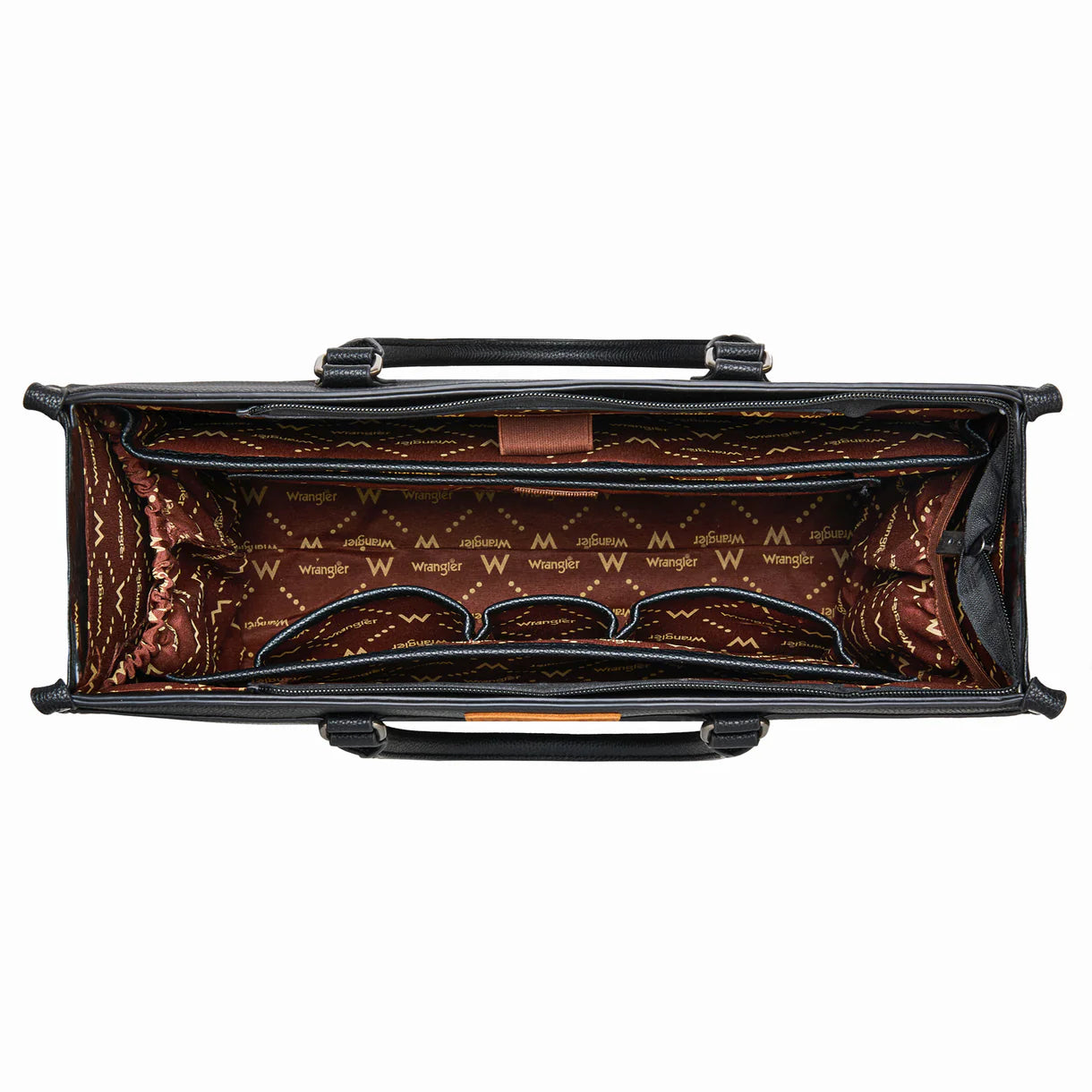 Sac fourre-tout Wrangler Carry-All grand format, style travail/bandoulière - Noir