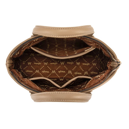 Sac cabas Wrangler avec breloque chaîne et mini-pochette - Kaki