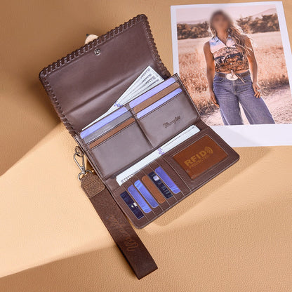 Portefeuille Wrangler Western- Café