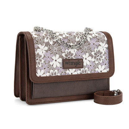 Sac bandoulière Wrangler Chic- Café