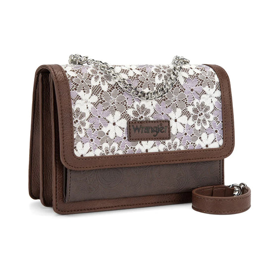 Sac bandoulière Wrangler Chic- Café