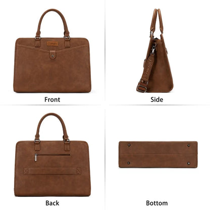 Wrangler Sac Portable  en cuir synthétique Pebbled - Marron