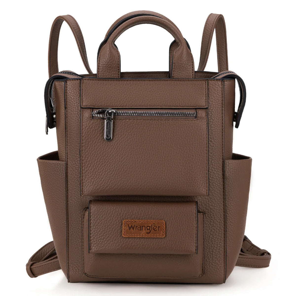 Sac cabas/sac bandoulière convertible Wrangler- Kaki