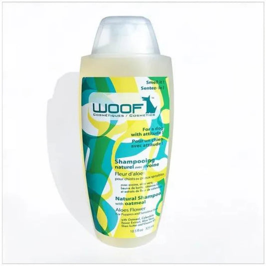 Woof shampoing fleur d'aloes 325 ml