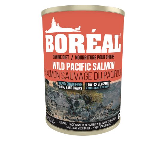 Boréal Conserve Pour Chien, Sans Grains Saumon Sauvage 690gr