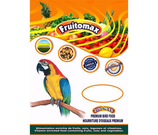 Zoomax Fruitomax Oiseaux Perroquet 9Kg