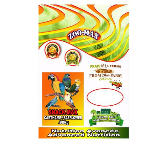 Zoomax Snack-max Oiseaux Carthame 300gr