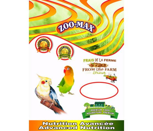 Zoomax Maintenance Oiseaux Cockatiel 5Kg