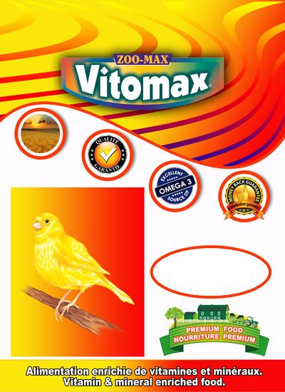 Zoomax Vitomax Oiseaux Serin 5Kg
