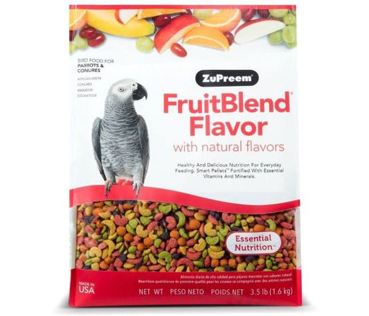 Zupreem "fruitblend" Nourriture Pour Conure, Cacatoès & Autre Moyen à Grand Perroquet 3.5lbs