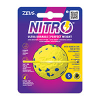 Jouet Nitro Zeus, balle lestée, petite, diamètre de 5 cm (2 po)