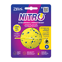 Jouet Nitro Zeus, balle lestée, moyenne, diamètre de 6,3 cm (2,5 po)